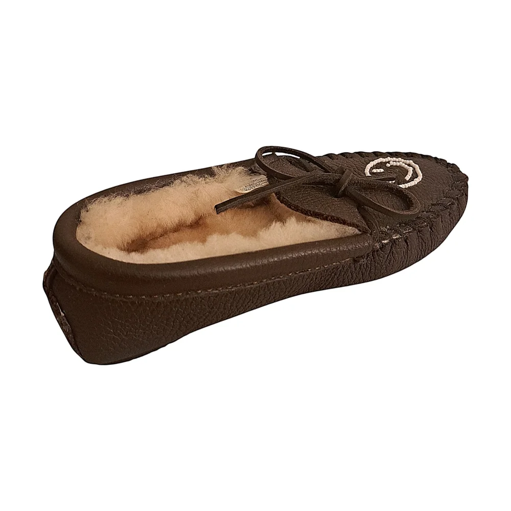 Minnetonka Smiley Face Moccasins